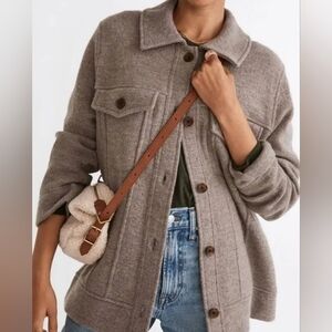 Madewell Wool Shirt Jacket